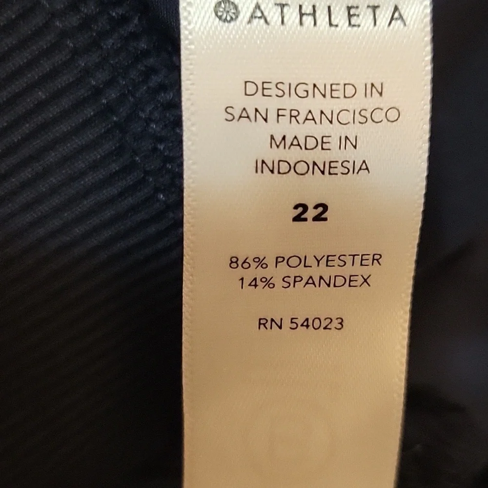 Athleta Navy Brooklyn Ankle Pants - Picture 7 of 9